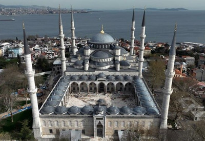 Restorasyonu biten Sultanahmet Camii ibadete açılıyor