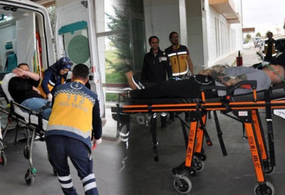 2 emlakçıya iş yerinde silahlı saldırı