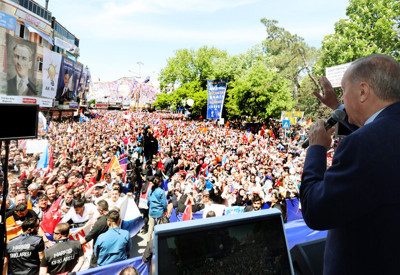Erdoğan: Biz bu CHP'ye PKK'ya ülkemizi böldürtmeyeceğiz