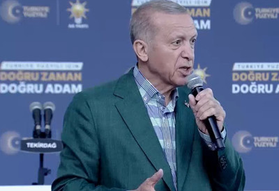 Cumhurbaşkanı Erdoğan Tekirdağ'da konuştu