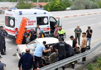 Karaman'da feci kaza; Ölü ve çok sayıda yaralı var