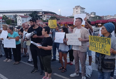 Kadıköy’de ‘kıyı işgali’ eylemi