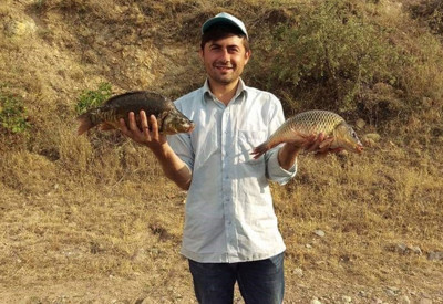 Afyonkarahisar'da tuttuğu balık sonu oldu