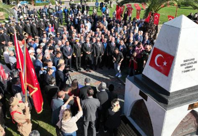 Zonguldak'ta Sarıkamış deniz şehitleri anıldı