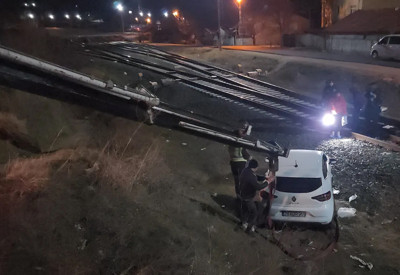 Amasya'da ''dur'' ihtarına uymayan araçtan uyuşturucu çıktı