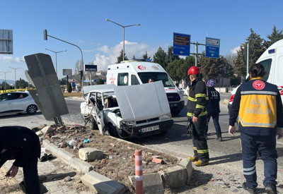 Kütahya'da kahreden kaza!