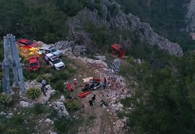 Antalya'da teleferik kabini parçalandı: 1 ölü, 10 yaralı