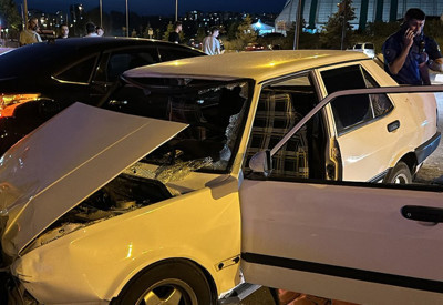 Kaza yaptı, yaralı kadını bırakıp yaya olarak kaçtı