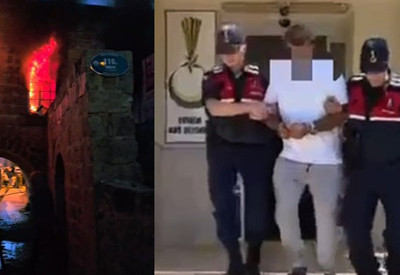 Annesini ve eşini eve kilitleyip ateşe verdi