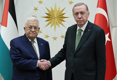 Filistin Devlet Başkanı Mahmud Abbas Türkiye'de: Cumhurbaşkanı Erdoğan ile görüştü