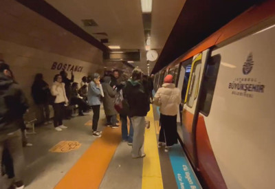 Sabiha Gökçen Havalimanı metro hattında elektrikler kesildi