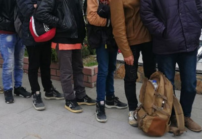 Dereköy Sınır Kapısı'nda 14 göçmen yakalandı