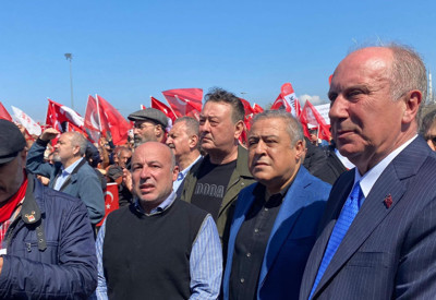 Maltepe mitinginde konuşturulmadı! İşte Muharrem İnce'nin alanı terk ettiği anlar!