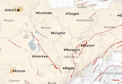 İşte Aktif fay hatları haritası; Evimin altından fay hattı geçiyor mu?
