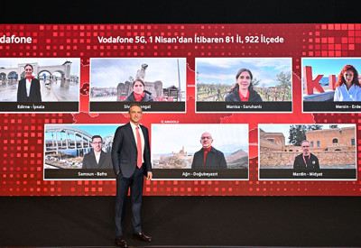 Vodafone, 1 Nisan'da Türkiye’yi 5G ile buluşturacak