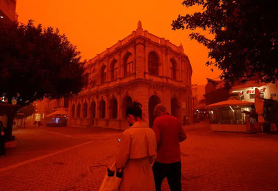 Libya'dan Türkiye'ye giriş yaptı! Çöl tozları Akdeniz'i yuttu