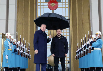 Vladimir Zelensky, Cumhurbaşkanı Erdoğan ile görüşmek için İstanbul'a geldi