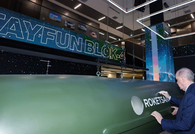 Savunma sanayiinde tarihi adım: Cumhurbaşkanı Erdoğan, Tayfun Blok-4'ü imzaladı