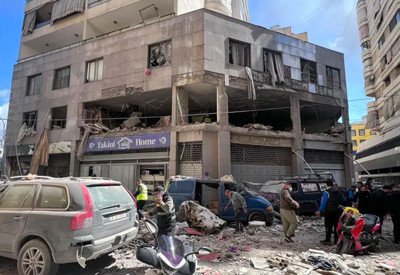 İsrail "Lübnan ateşkes dışı" dedi, gün boyu bombaladı