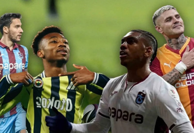 Süper Lig'de gol krallığı yarışında büyük fark: Osimhen yokları oynuyor!