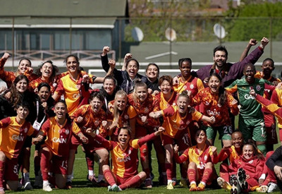 Kadınlar derbisinde de Galatasaray kazandı