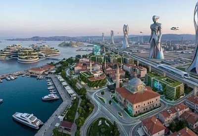 Gelecekten geliyoruz: Yapay zekaya göre 100 yıl sonra İstanbul bakın nasıl olacak?
