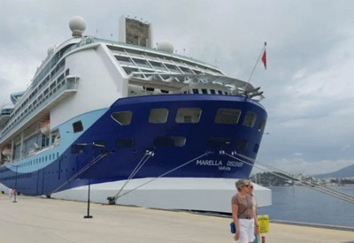 Bodrum’a kruvaziyer akını: Bin 812 yolcuyla turizm hareketliliği