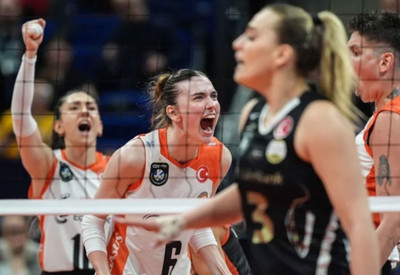 CEV finalinde şampiyon VakıfBank Kadın Voleybol Takımı