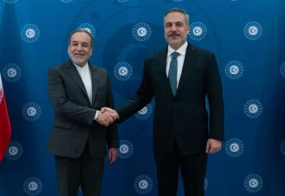 Bakan Fidan'dan kritik temas! İranlı mevkidaşı Arakçi ile görüştü