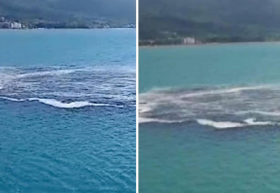 Kastamonu'da ilginç olay: Deniz 10 dakika boyunca kabarınca vatandaşlar panik yaşadı