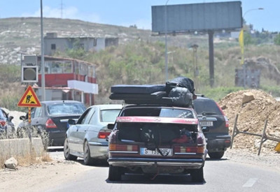 Barış anlaşması sonrası Lübnanlılar evlerine dönmek için yola çıktı