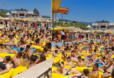 Hindistan değil Ege'nin incisinde eleştirilen görüntü: Hareket edecek yer kalmadı