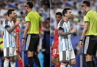 Messi, Portekizli hakeme ayar verdi: Benimle saygılı konuş