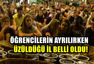 Üniversiteli gençlerin kendisini mutlu hissettiği il! Ayrılırken üzülüyorlar