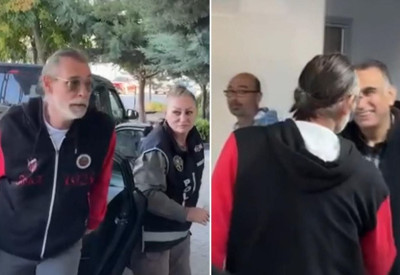 Gözaltına alınan Erdal Beşikçioğlu'ndan ilk görüntü! Kıyafeti dikkat çekti
