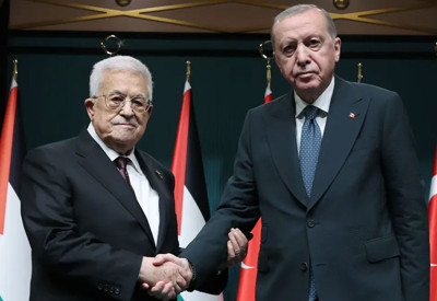 Mahmud Abbas Türkiye'de. Erdoğan: "Filistin halkı dimdik ayaktadır"