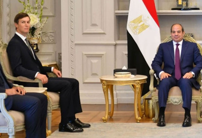 Donald Trump'ın damadı, Mısır Cumhurbaşkanı Sisi ile görüştü