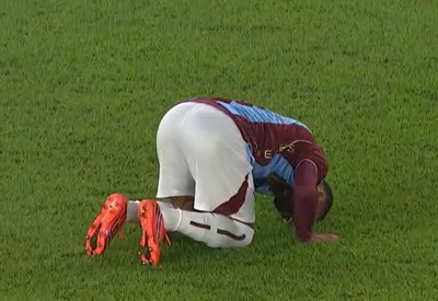 Muhammed Salah, Trabzonspor'da ilk golünü attı