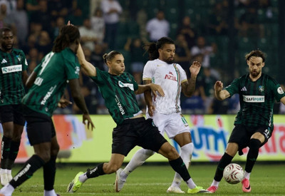Kocaeli tribünlerinde Amedspor taraftarına sarı poşet sallayan şüphelilere soruşturma