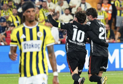 Beşiktaş derbide Fenerbahçe'yi mağlup etti