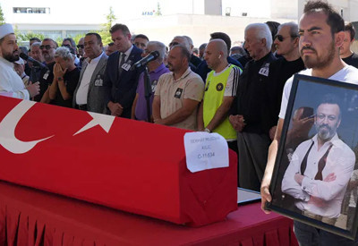 Serhat Kılıç, Ankara'da son yolculuğuna uğurlandı! "Çok yetenekli biriydi"
