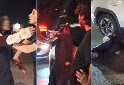 Polise çıkıştı, "Sanatçıyım" diyerek gazetecilere tükürdü, yere yığıldı