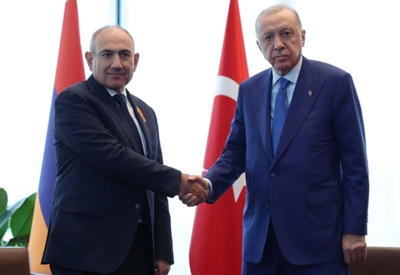 Cumhurbaşkanı Erdoğan, Ermenistan Başbakanı Nikol Paşinyan'ı kabul etti