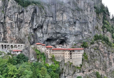 Sümela Manastırı'na rekor ziyaret
