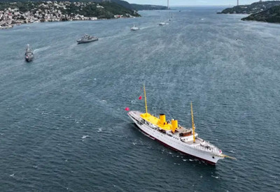 Preveze Deniz Zaferi'nin 488. yılı! İstanbul Boğazı'nda 15 gemiyle geçit töreni
