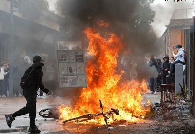 Fransa'da eğitim sistemine yönelik protestolarda 400'den fazla kişi gözaltına alındı