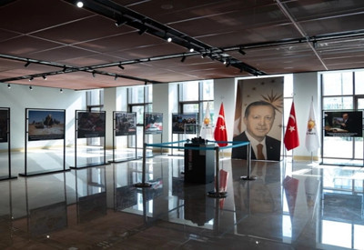 AK Parti Kongre Merkezi'nde Gazze sergisi: Vicdanın Şahitliği