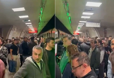 M5 metro hattında kablolar patladı: Yolcular tahliye edildi, seferler durdu