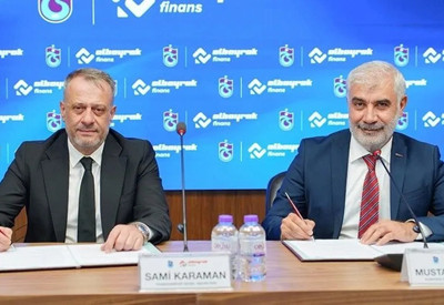 Papara Park'ta imza töreni: Trabzonspor'un yeni sponsoru Albayrak Finans oldu