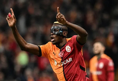Victor Osimhen'den Fenerbahçe derbisinde olay gol sevinci!